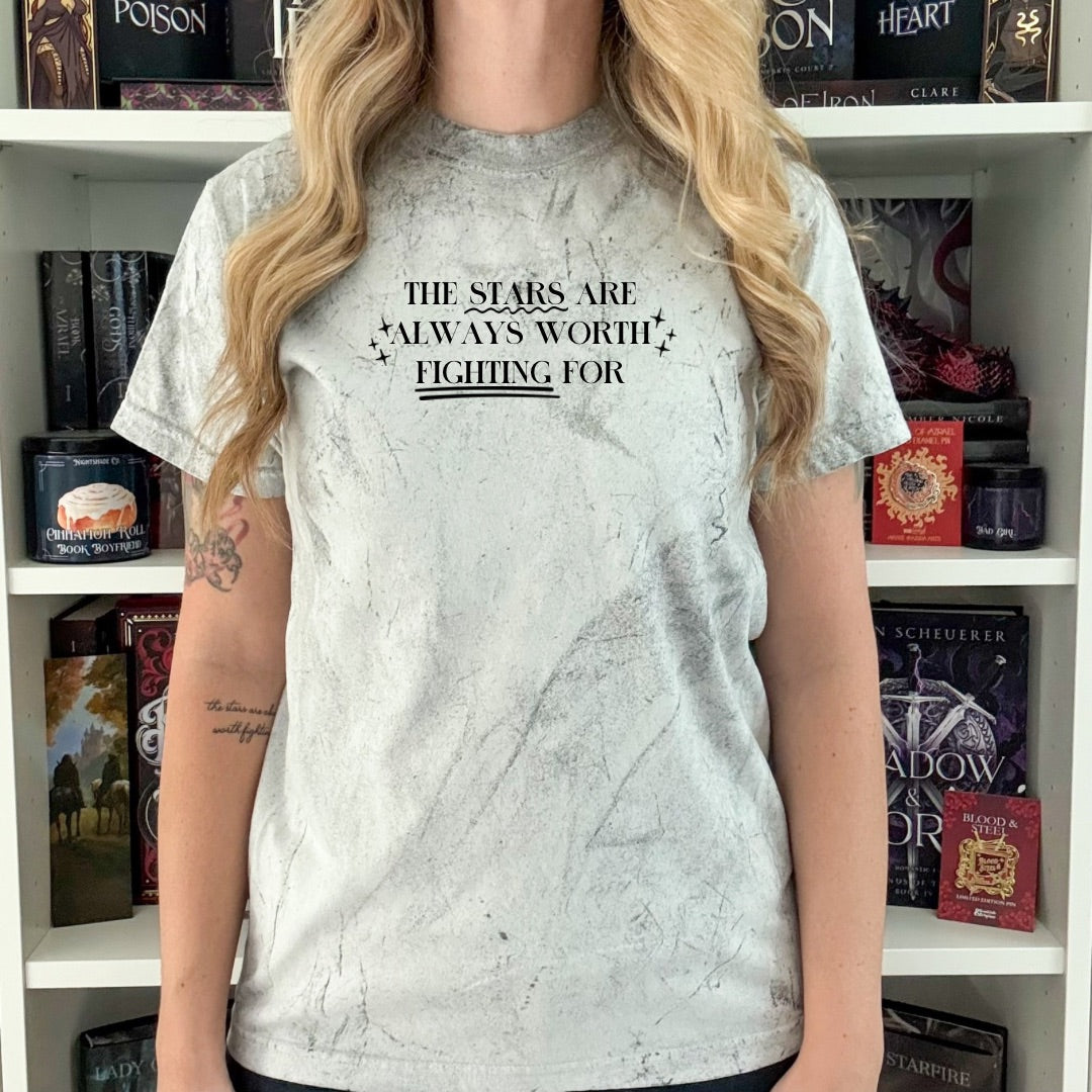 *READY TO SHIP* The Stars Are Always With Fighting For (Annotated Style) Tee
