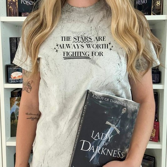 *READY TO SHIP* The Stars Are Always With Fighting For (Annotated Style) Tee